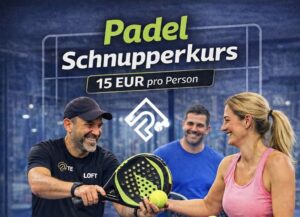Neuer Padel Schnupperkurs in Magdeburg – jetzt monatlich im Padel Loft 🎾